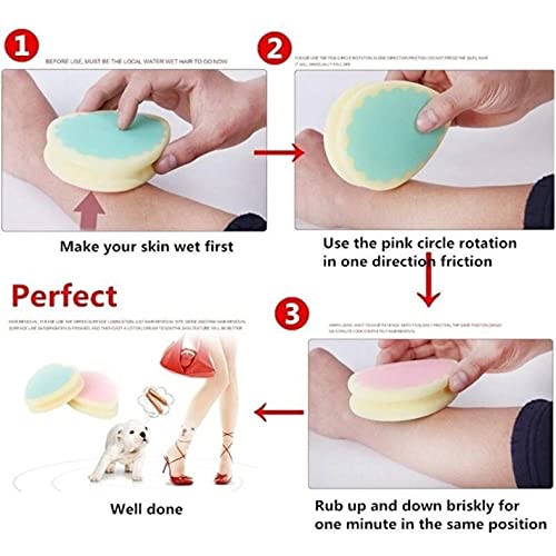 Esponja de enceramento, esponja de polimento esponja almofada de remoção de cabelo depilação depilat