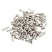 100pcs M3 Hex Socket Cover Head Screws Fastener Set 304 Stainless Steel Socket Drive Machine Screws (M3*14)