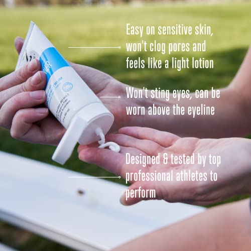 Sun Barrier 3 Oz By Zealios - Broad Spectrum Spf 45 Non-Greasy Water-Resistant Zinc Sunscreen - Last Absorbing Sunblock Body Lotion For Athletes #TOP3