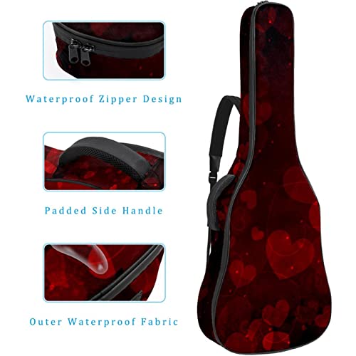 Housse pour guitare acoustique avec motif floral violet 1 cm d’épaisseur rembourré 101,6 cm, 101,6 cm, 102,7 cm… - Les Beatles, Paul McCartney, John Lennon, RIngo Starr, George Harrison Housse pour guitare acoustique avec motif floral violet 1 cm d'épaisseur rembourré 101,6 cm, 101,6 cm, 102,7 cm… – Image 5