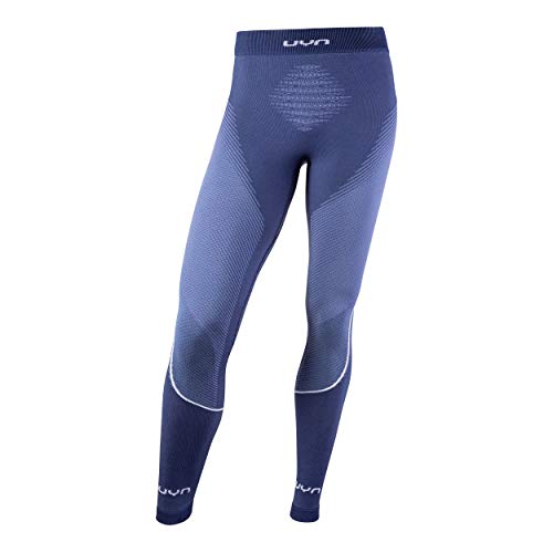 UYN Ambityon Underwear, Pantalone Intimo Termico in Fibra Organica Naturale al 100% Uomo, Deep Blue/Avio/White, XXL
