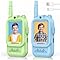 Video Walkie Talkies for Kids 2 Pack – Rechargeable Video Intercom Handheld, Indoor & Outdoor Range, Easy Use for Ages 3-12, Eco ABS, Clear Voice & Long Distance Communication (Blue & Green)