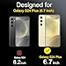 Ferilinso 3 Pack Privacy Screen Protector for Samsung Galaxy S24 Plus with 3 Pack Tempered Glass Camera Lens Protector Phone Case Friendly Accessories Protector de Pantalla for Samsung S24 Plus