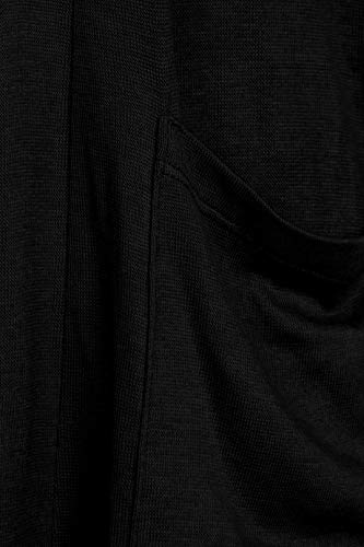 Black Cardigans For Women Reg And Plus Size Lightweight Cardigans For Women Black Cardigan Sweaters For Women (Size Xxx-Large, Black) #TOP4