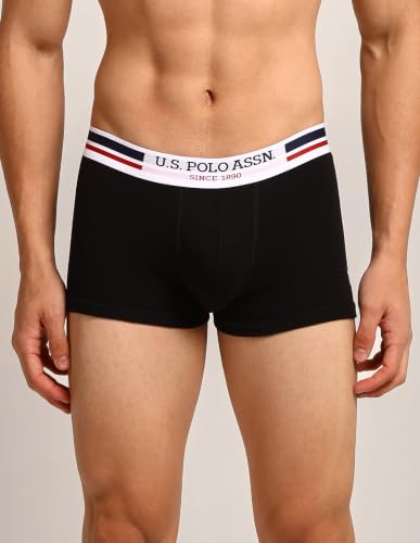 Image of U.S. Polo ASSN. Mens I641 Anti Microbial Essential Boxer Underwear Brief -Pack of 2