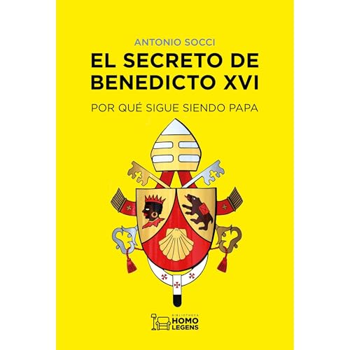 El secreto de Benedicto XVI Audiolibro Por Antonio Socci arte de portada