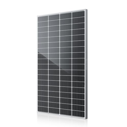 ECOBOSS 200 Watt Solar Panels 12V 16BB N-Type Monocrystalline 200W Solar Panel 25.6% High Efficiency Grade A+ Cells IP68 Waterproof for RV Van Marine Rooftop Farm Off-Grid Power Systems