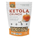 Nature's Path Organic Keto Crunch Toasted Pumpkin Seed and Vanilla Nut Granola, 8 Ounce, Keto Certified, Non-GMO, Gluten Free, 1g Net Carbs, 5g Plant Based Protein