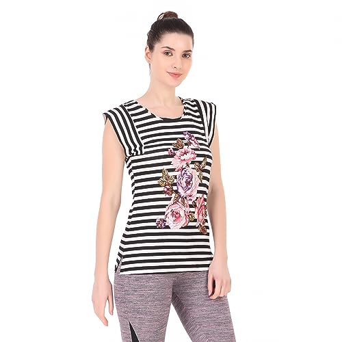Image of Redesign Women's Athleisure Dri Fast Workout Sleeveless Top Sports Gym Tshirt