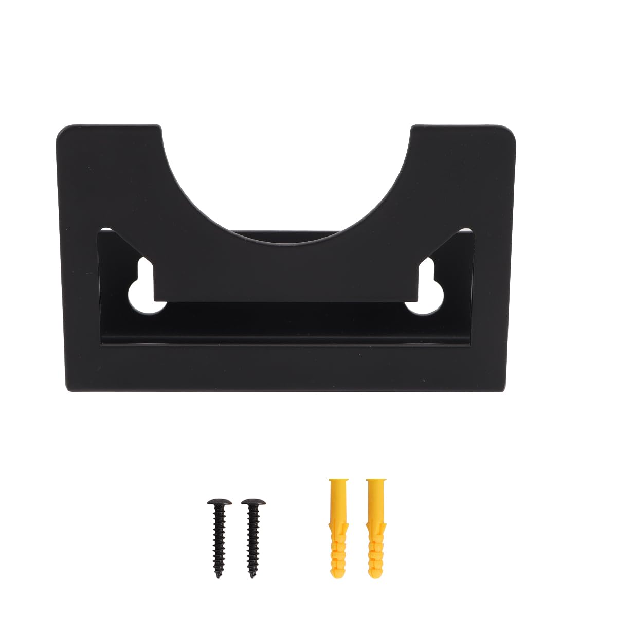 Gutol 5inch Silver Angle Grinder Wall Mount - Universal Holder with Screws(Black)