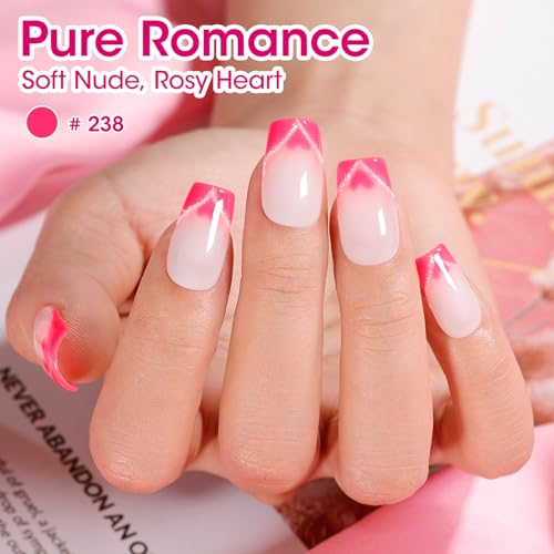 Set de esmaltes de gel Gellen 6 colores Velvet Rose miniatura 7