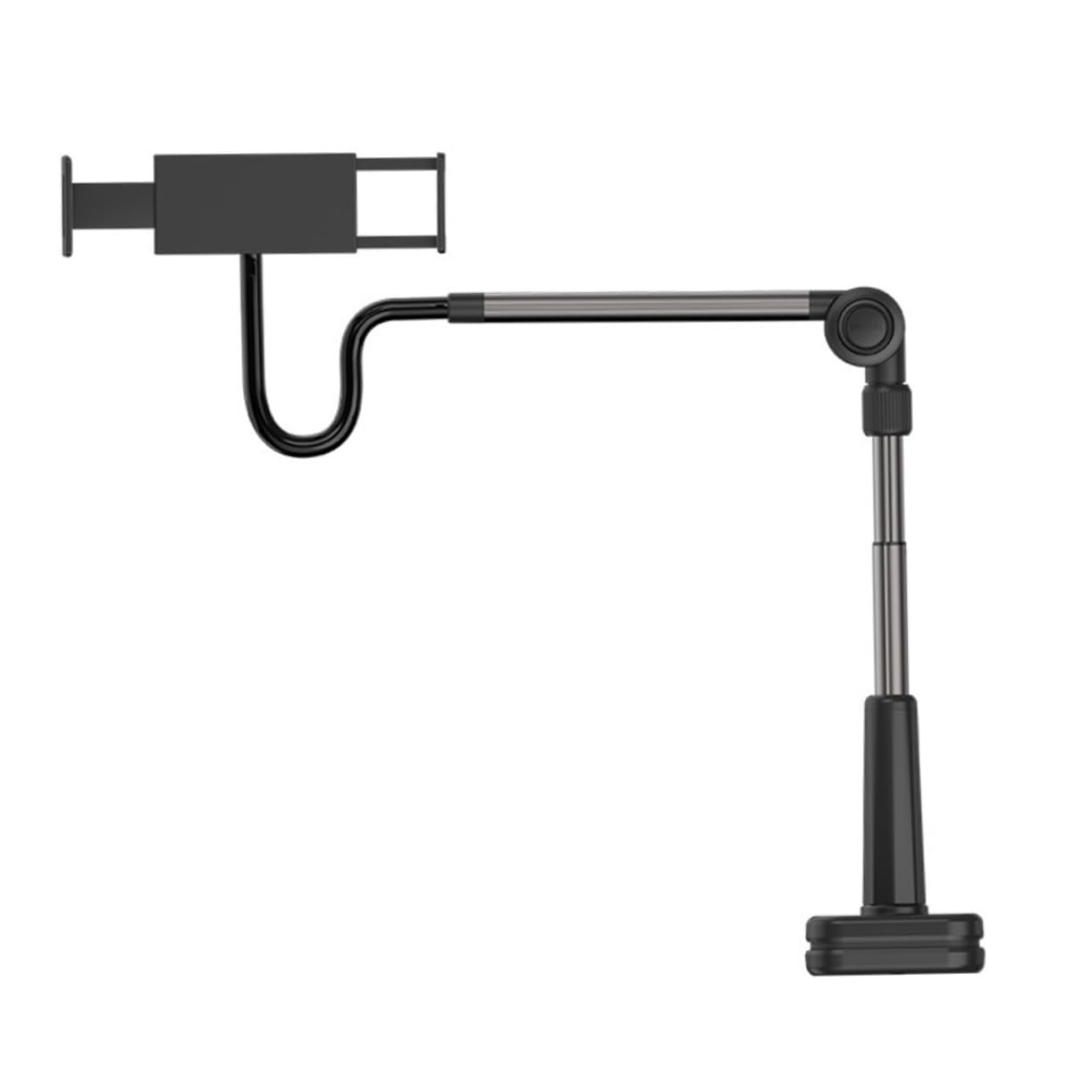 Mikinona Support Téléphonique Gooseneck pour Enregistrement Support De Téléphone Portable avec Bras Flexible pour Streaming De Photos à Distance