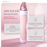 PMD Personal Microderm Pro - At-Home Microdermabrasion Machine with Kit for Face & Body -5 Piece set(Pack of 1), Blush