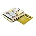 Cretty-Meet 2 PCS Stainless Steel Slim Money Clips Sturdy Cash Receipt Note Clip Credit Card Wallet Bill Holders for Men and Women - Silver and Gold