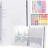 Kpop Pochettes de classeur à anneaux A5 pour cartes photo Kpop - Grand...