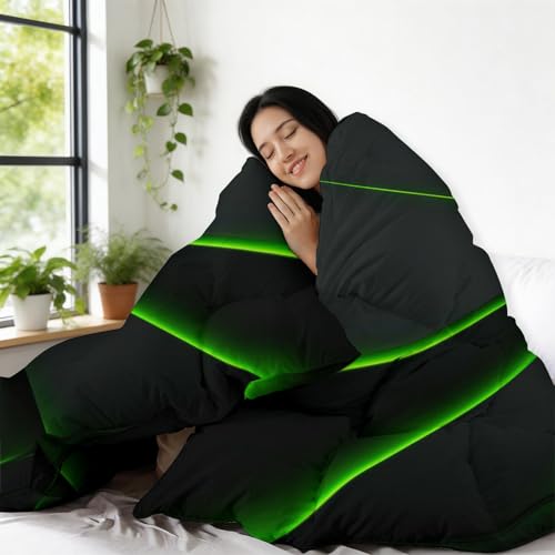 Edredón reversible para todo el año lavable a máquina para solucionar el descanso juvenil 5