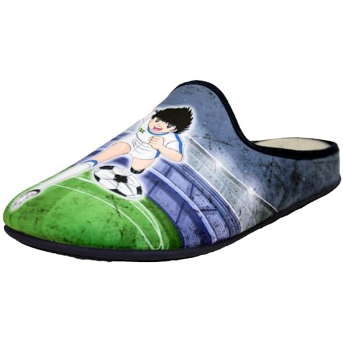 Chaussons Vulcabicha 1842 pour homme et enfant au design Comic Manga Football