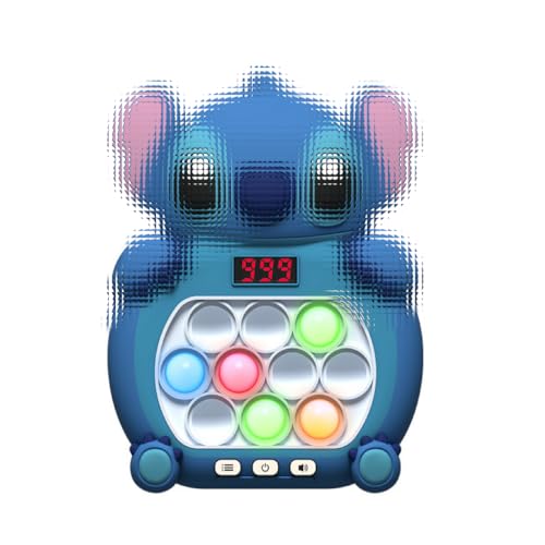 Pop It Eletrônico, jogo de bolhas de push rápido para crianças e adultos, puzzle Pop jogos interativos com 4 modos de jogo (Mon)