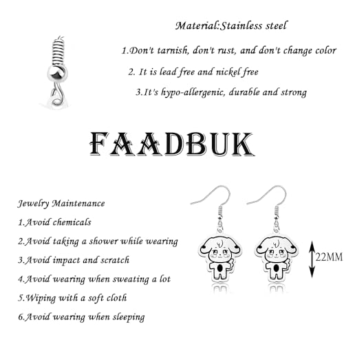 FAADBUK Idol Group Earring Group Fan Gift Idol Animal Merch2