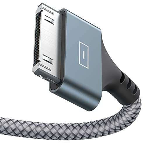 Avibrex Usb To 30 Pin Charging Cable 10Ft 2-Pack, Usb Fast Charging & Sync Data Cable Nylon Braided Cord Compatible Iphone 4/4S/3G/3Gs, Ipad 1 2 3,Ipod Touch 4 3 2 1, Ipod Classic 3 2 1-Grey #TOP6