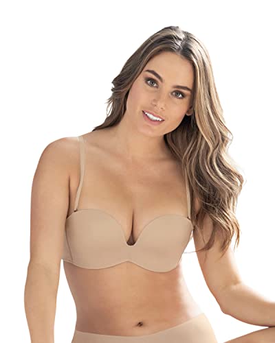 Leonisa 011841802 Reggiseno, Opaco, Beige, 3 B (Taglia Produttore: 34B) Donna