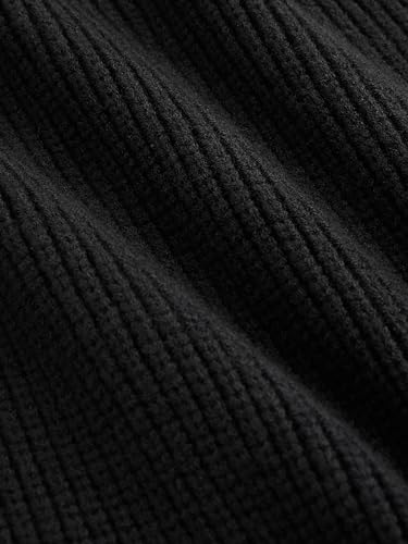 CIDER Sequins High Neck Lantern Sleeve Knitted Dress3