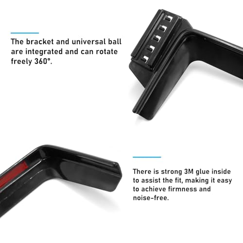 TTCR-II Car Phone Holder Compatible with Mercedes Benz CLA 2016-2019/GLA 2016-2019, Car Phone Mount for CLA 8inch Screen - Image 4