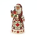 Enesco Jim Shore Heartwood Creek Canadian Santa Figurine, 7.25 Inch, Multicolor