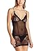 Produktbild Rene Rofe Women's 2 Piece Sophisticated Lace Chemise Set, Black, Medium/Large