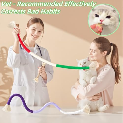 GREMBEB Cat Toys 12Pcs Catnip Toys for Indoor Kitten Cat Silvervine Chew Molar Scratch Cotton Rope Cleaning Teeth Dental Stick Treat Kitty Self Play Kick