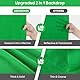 SEDGEWIN 2 in 1 Greenscreen Blauer Bildschirm Fotohintergrund Doppelseitiger Chromakey 1.5x2M Fotografie Screen Hintergrund Faltbarer Backdrop mit 4 Klammern für Video Fotostudio Live Streaming