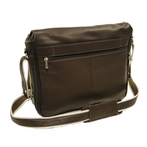 Expandable Messenger Bag, Chocolate, One Size4