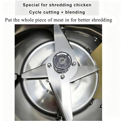 Trituradora de pollo eléctrica de acero inoxidable para cocina 5