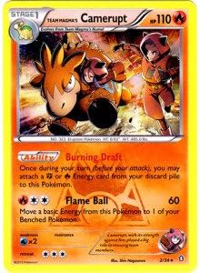 Pokemon - Equipo Magma39s Camerupt (234) - Doble Crisis - Holo