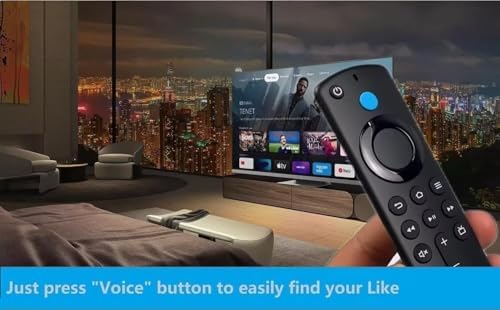 Remote Replacement Control for Stick 2nd Gen, 3rd Gen, Lite, 4K,4K MAX, Cube 1st Gen, 2nd Gen, 3nd Gen, 3rd Gen PendantDesign Voice Replacement Control 2026 6.15.49 - 4