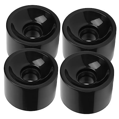Happyyami Skateboarding Accessory Set 4 Pcs Soft Wheels Street Skateboard Wheels