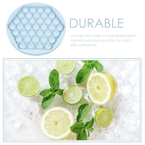 Molde de esfera de hielo de plástico azul BESPORTBLE miniatura 7