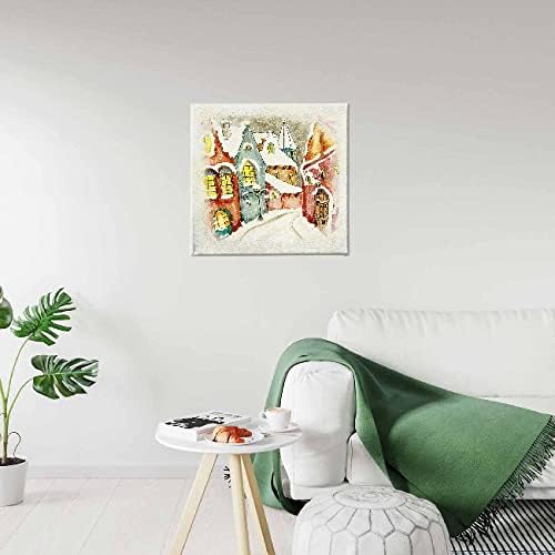 Home Table - Children - for Living Room, Bedroom - Multicolour Polyester, Wood, 60 X 3 X 60 cm - HM20KNV60x60-137