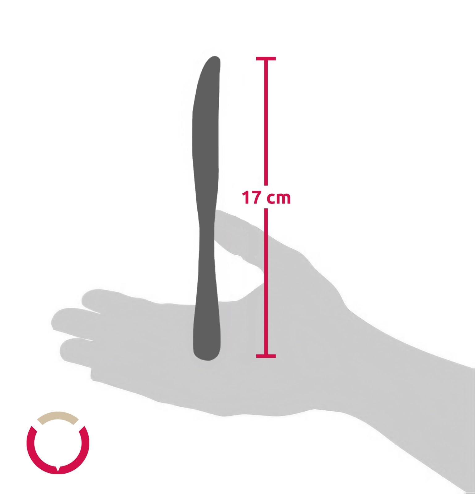 Coltello in CPLA Compostabile 17 cm – 50 PZ - Coltelli Monouso - Biodegradabile, Ideale per Catering e Buffet