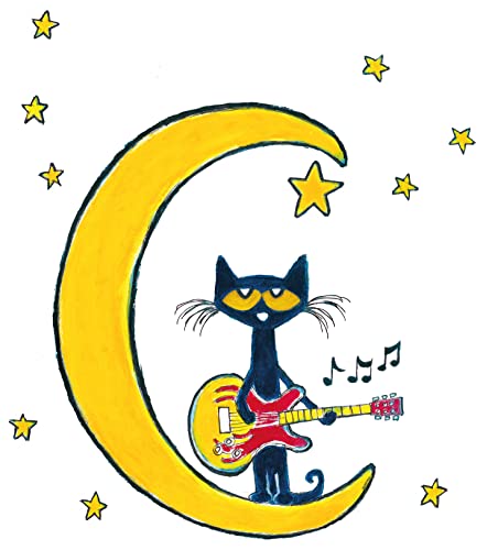 Vinilo decorativo Pete the Cat 19" x 21" para pared miniatura 1