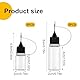XPEX 10 Stück Dosierflasche,Nadelflasche,Dosierflaschen,Quetschflasche Klein,Plastikflasche,Leimflasche Leer,Kleine Plastikflaschen Zum Befüllen,Mit Nadelspitze,5Pc 5Ml Und 5Pc 10Ml Leerfläschchen
