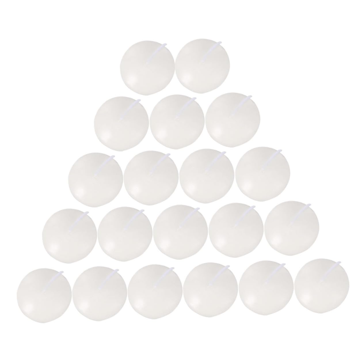 Holibanna 100piezas Velas Flotantes De Paraffina Para Bodas y Fiestas Decorativas y Elegantes Crea Únicos Eventos