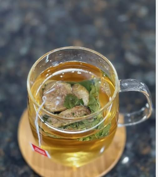 12 Travel Tea Bags with 5 Gram Of dried Fig leaves, No Chemical, Spray Used