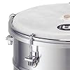 Meinl Percussion Aluminum Series Cuica - Extra Small Hand Drum with Goat Skin - 6 Inches Height - Aluminum, Silver (QW6) #1