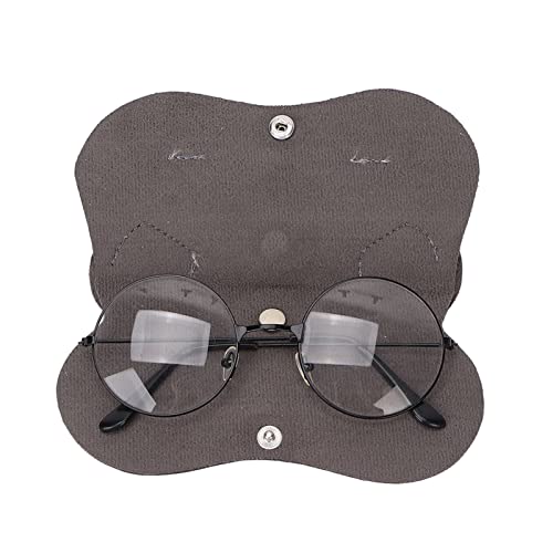 Bolsa flexível para óculos de sol, estojo resistente a arranhões e seguro duplo para óculos portátei