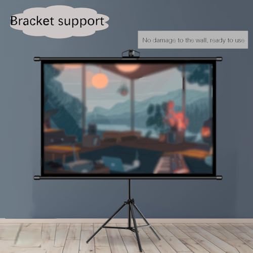 Pantalla de proyeccion plegable rapida que soluciona problemas de espacio 7