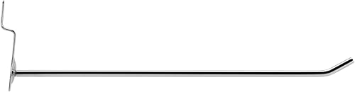 Miniatura 5 de FUNSUEI 120 ganchos para panel de listones de 8 pulgadas, ganchos resistentes para colgar en la pared, listones de metal, ganchos de exhibición,