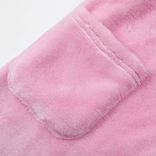 V.&Grin Girls Fleece Robe, Unicorn Cat Hooded Plush Soft Bathrobe Gifts For Girls 3-14 Years(Cat 7-8) #TOP2