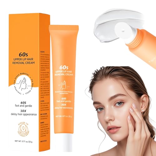 Hair Removal Cream for Women 2025 New Gentle Facial Hair Removal Cream With Scraper Painless Hairs Removers for Body Face Lips (1)