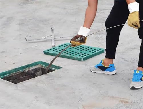 Furet de débouchage manuel de 15m avec manivelle réglable pour canalisation - 2